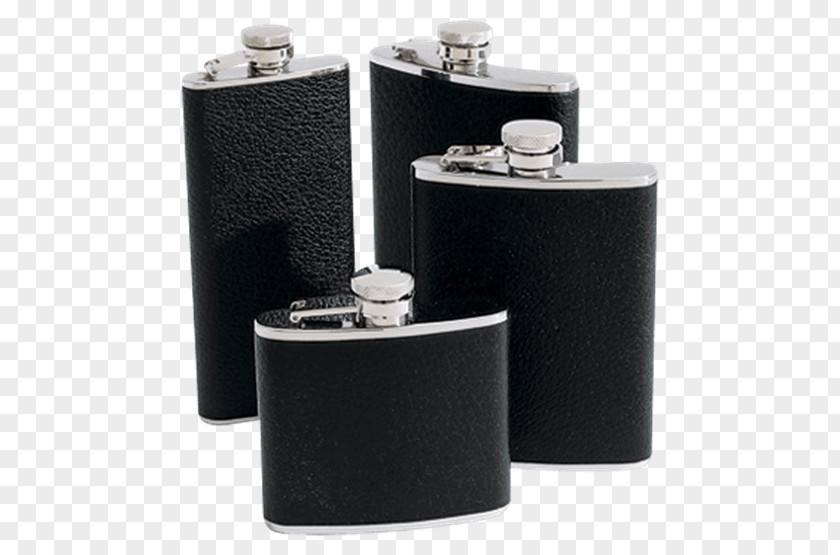 Leather Flask Flasks Drink Stainless Steel PNG