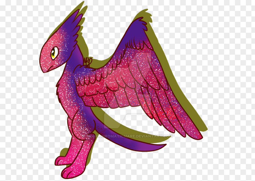 Monochromatic Pink M Legendary Creature PNG