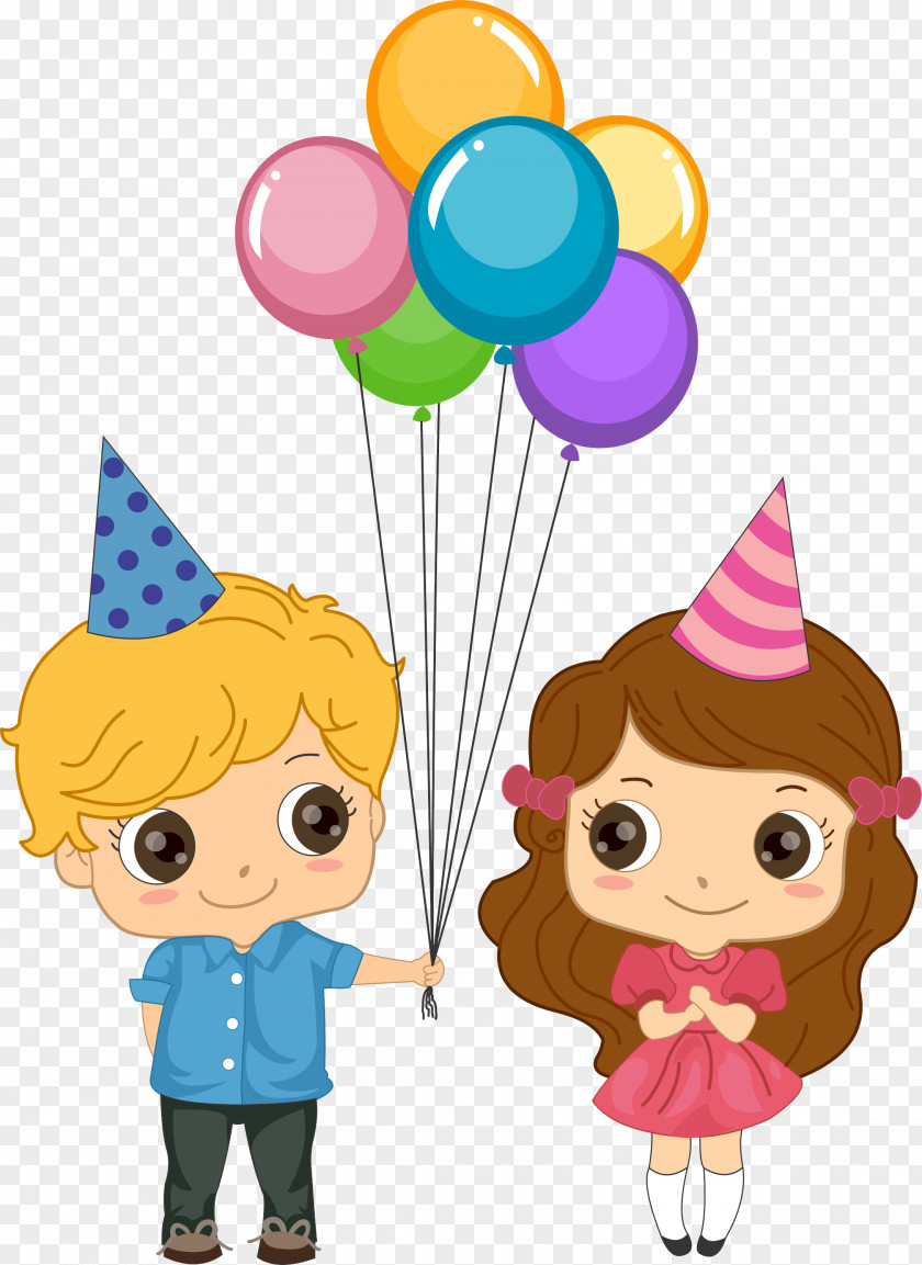 Party Cartoon Balloon Supply Clip Art PNG