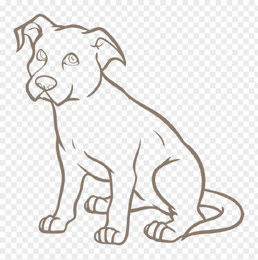 Pet Grooming Pit Bull Sitting Boxer Puppy Drawing PNG