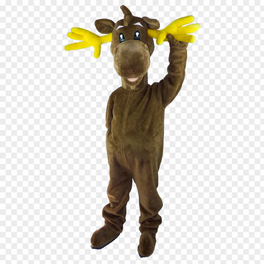 Reindeer Mascot Moose PostNL Renting PNG