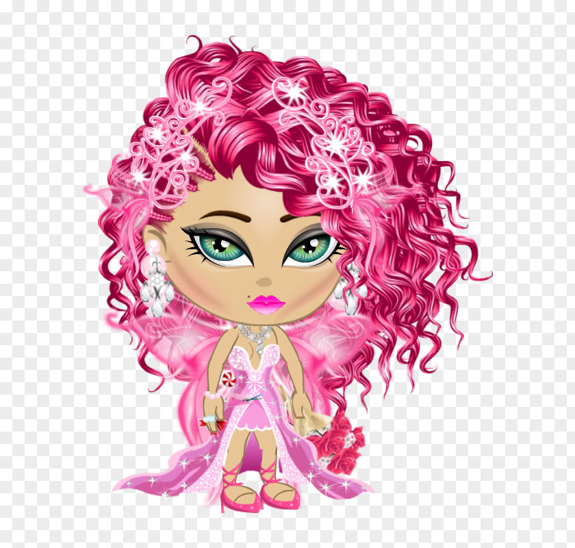Barbie Illustration Pink M Cheek Animated Cartoon PNG