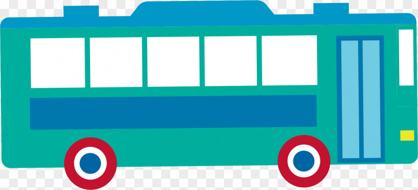 Hand-painted Bus Download PNG