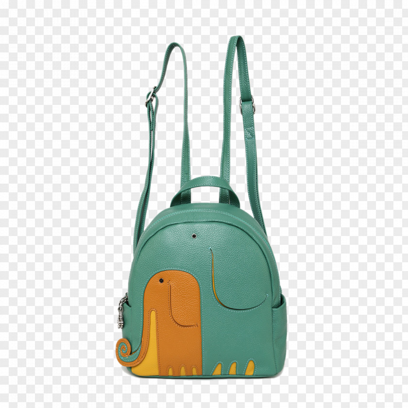 Light Green Backpack Handbag Gratis PNG