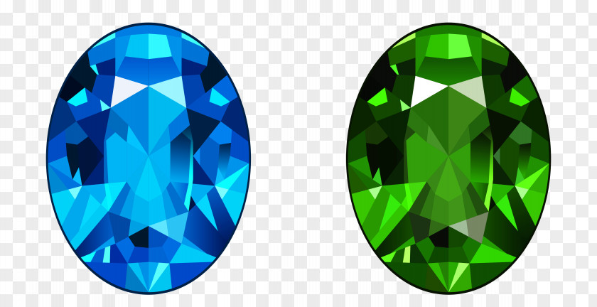 Transparent Blue And Green Diamonds Clipart Gemstone Diamond Topaz Clip Art PNG