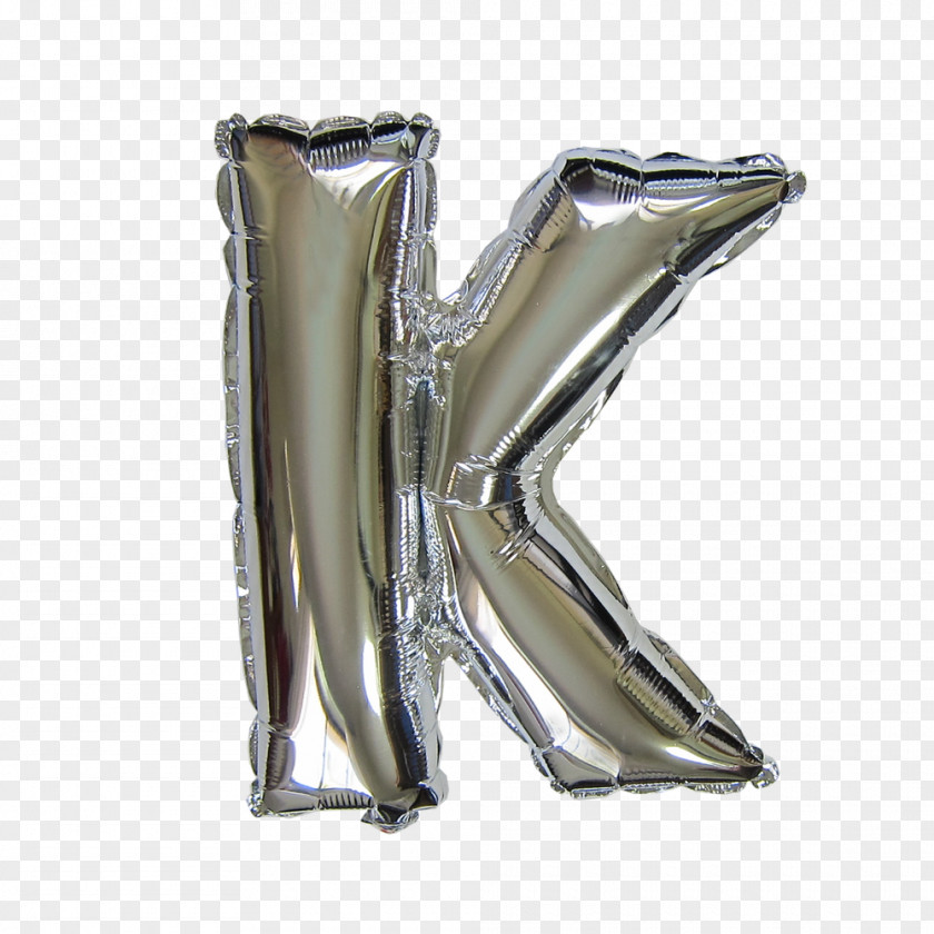 Balloon Toy Silver Gold Metal PNG