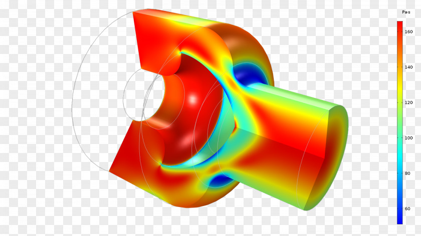 CFD Module COMSOL Multiphysics Computational Fluid Dynamics Simulation PNG
