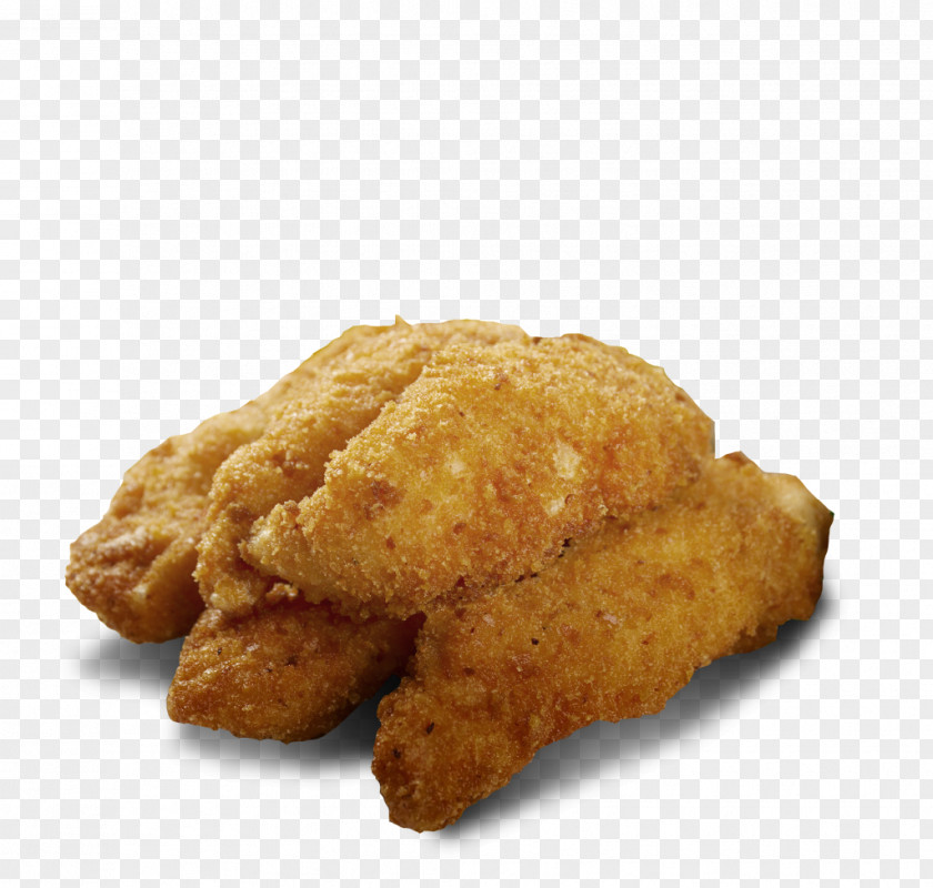 Chicken Tenders Crispy Fried Fingers McDonald's McNuggets Breaded Cutlet Rissole PNG