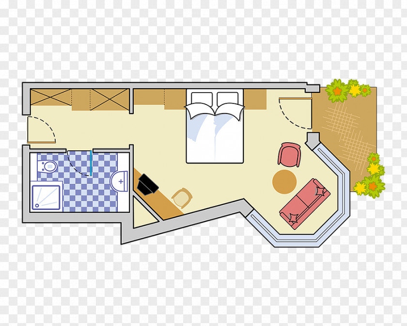 Room Drawing Samnaun Engadin Hotel Floor Plan PNG