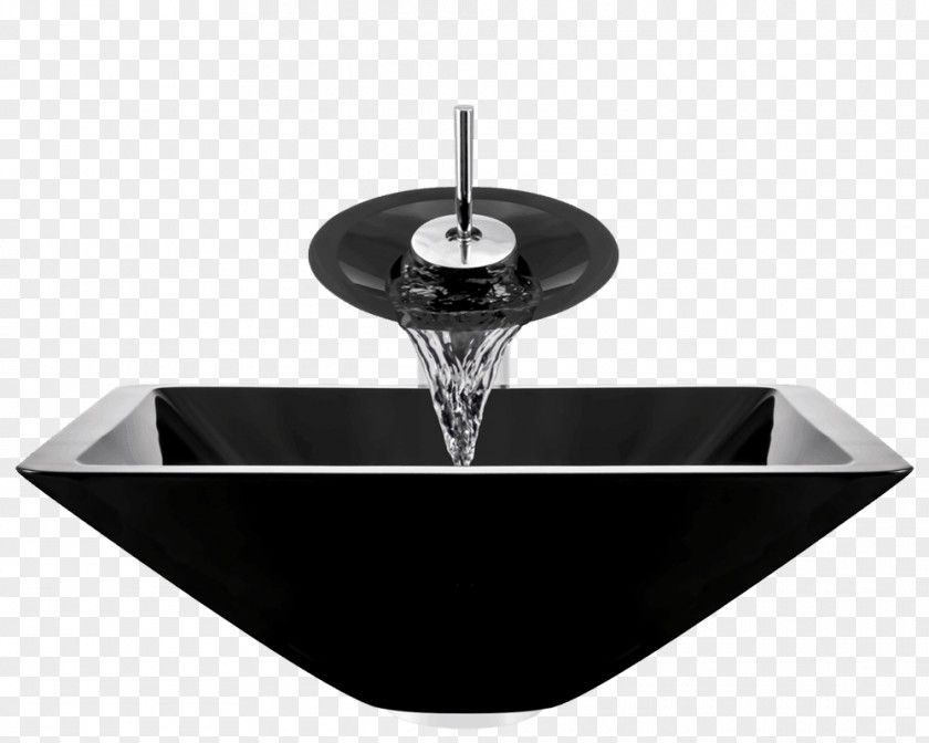 Sink Bowl Faucet Handles & Controls Polaris Sinks Glass Vessel Bathroom PNG