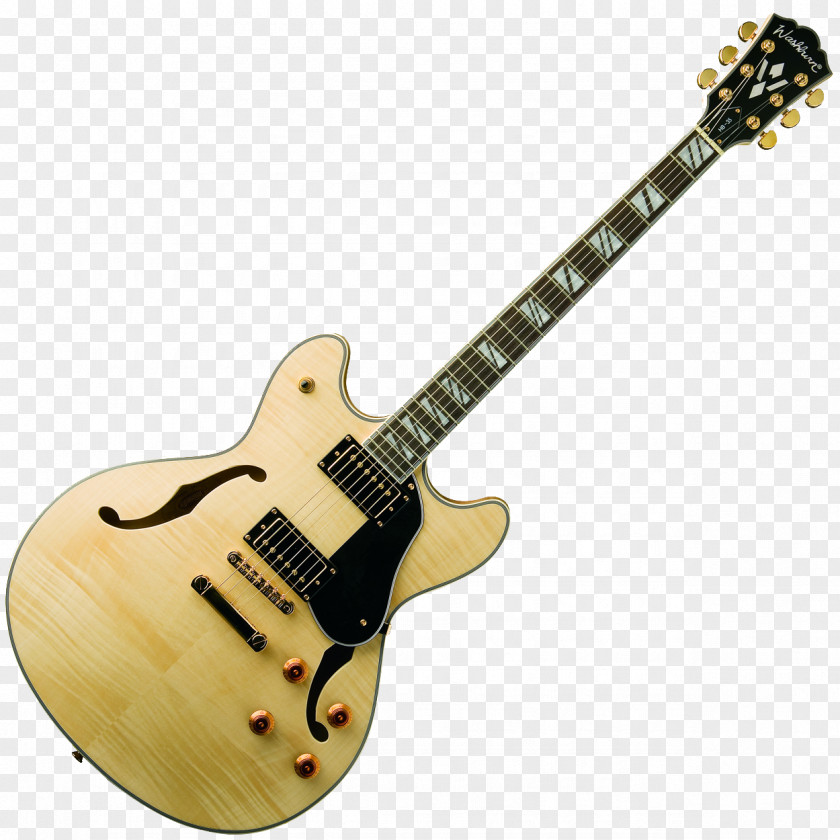 Acoustic Guitar Washburn HB35 Semi-acoustic Guitars PNG