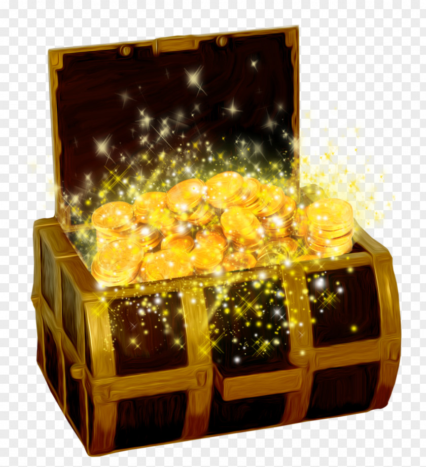 Buried Treasure Icon PNG treasure Icon, Chest with Gold Coins , gold coins in chest illustration clipart PNG
