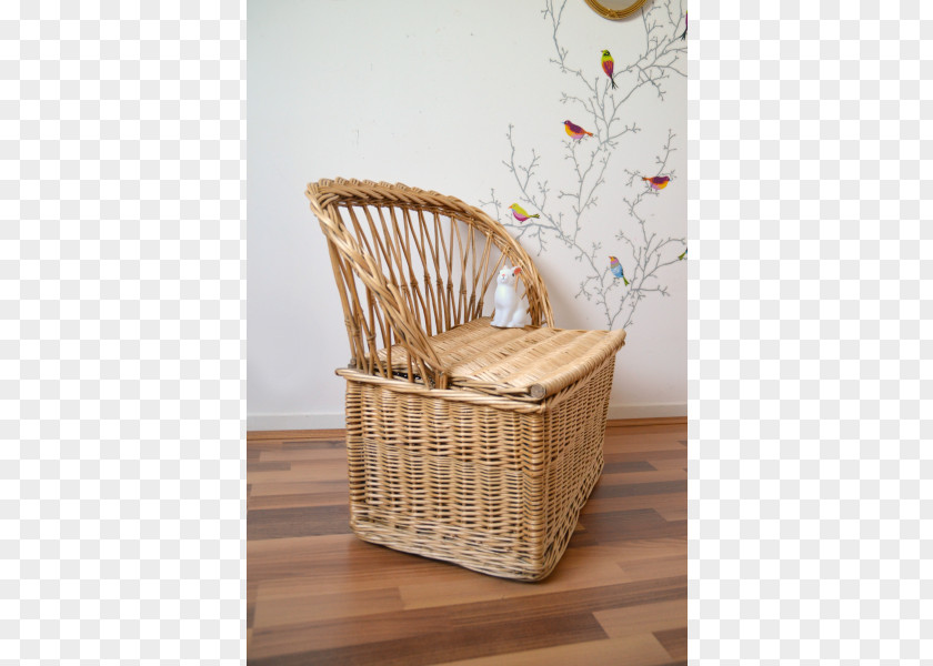 Chair Product Design Wicker Basket PNG