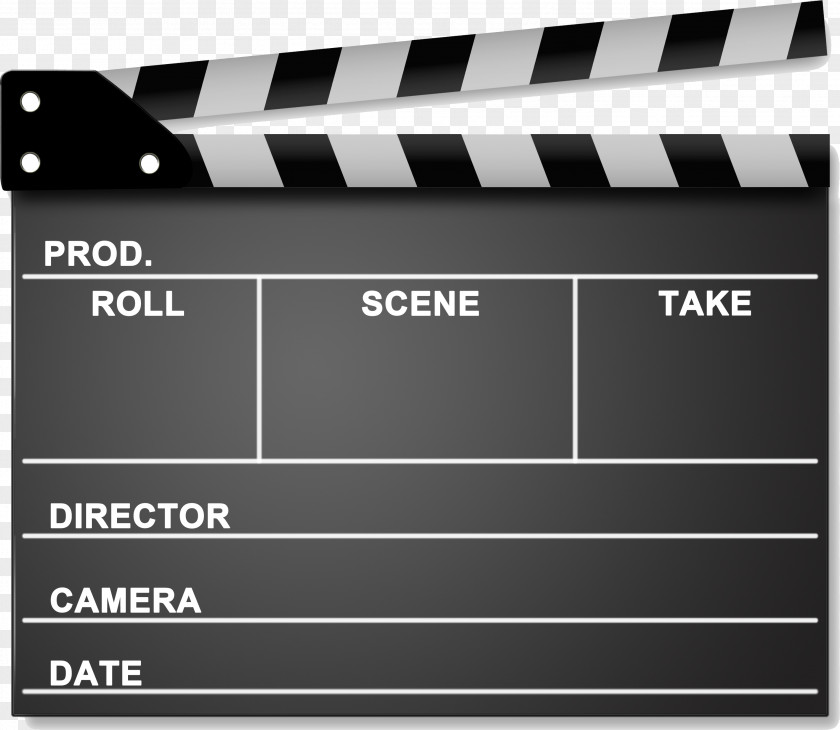 Clapperboard Clip Art PNG