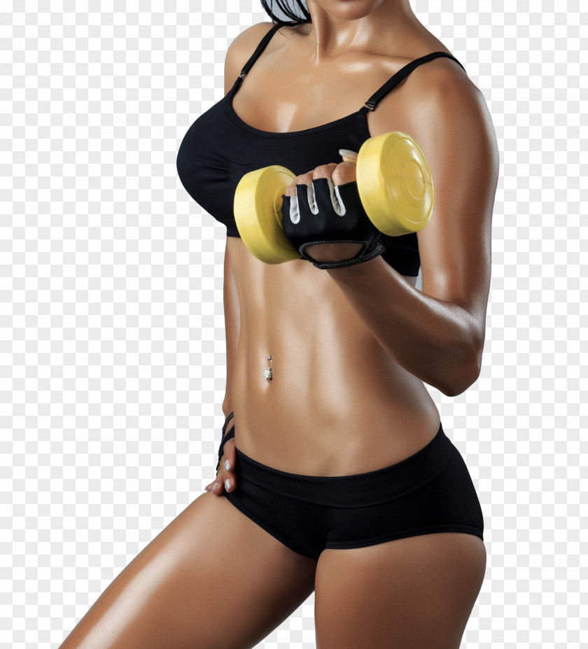 Creative Beauty Fitness Bodybuilding Dumbbell Weight Loss Human Body PNG