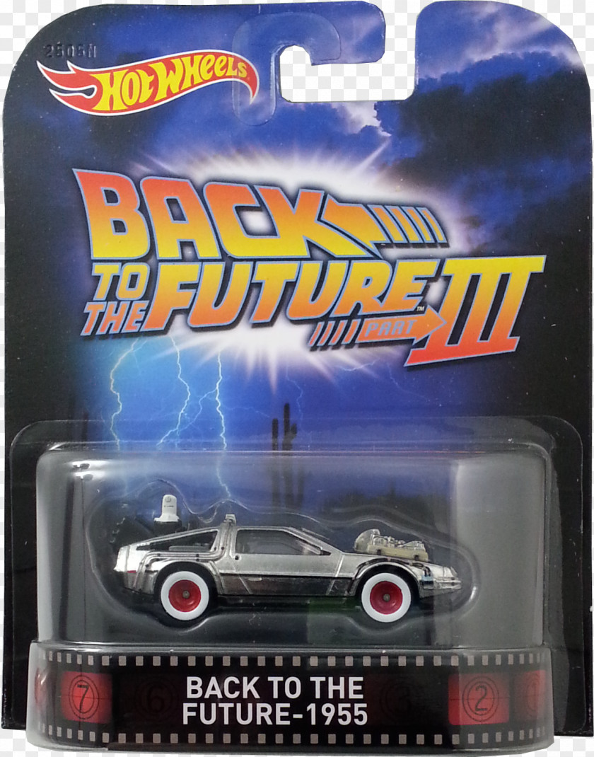 Hot Wheels Marty McFly Dr. Emmett Brown DeLorean DMC-12 Back To The Future PNG