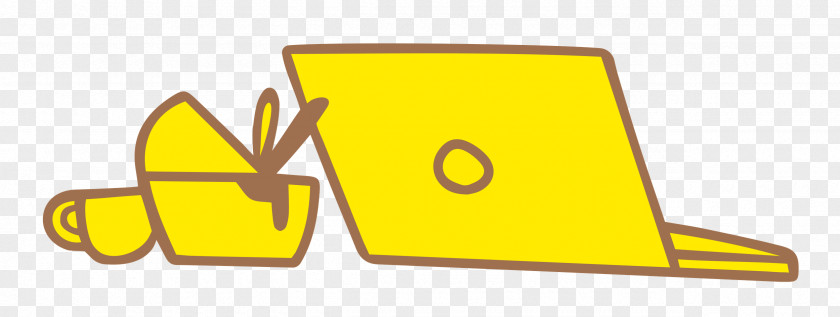 Logo Cartoon Symbol Yellow Line PNG