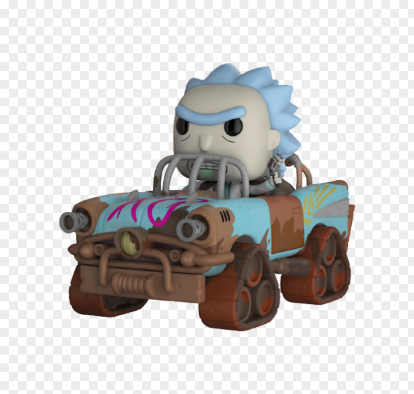 Mad Max Rick Sanchez Morty Smith Funko Collectable PNG