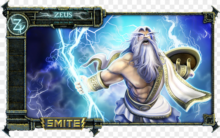 Smite Zeus King Of Gods YouTube Game PNG