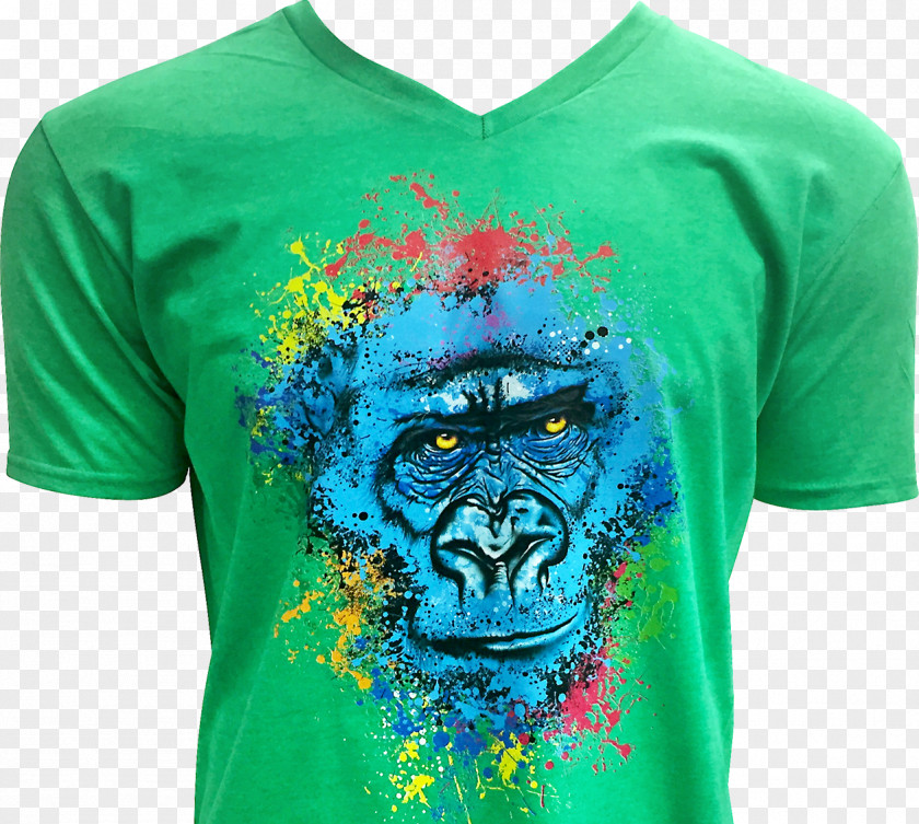T-shirt Printed Direct To Garment Printing Textile PNG