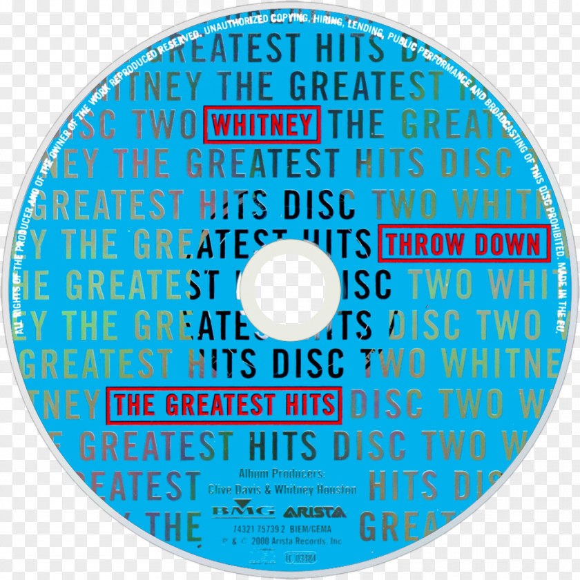 Whitney Houston Compact Disc Blu-ray Circle Brand PNG