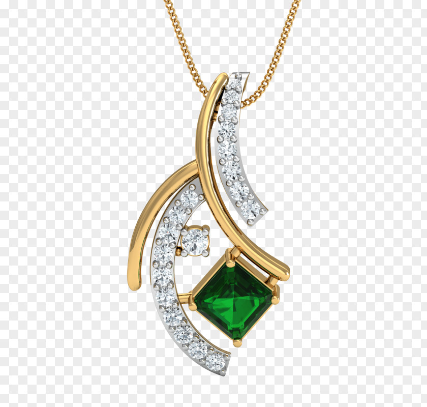 Emerald Charms & Pendants Earring Diamond Jewellery PNG