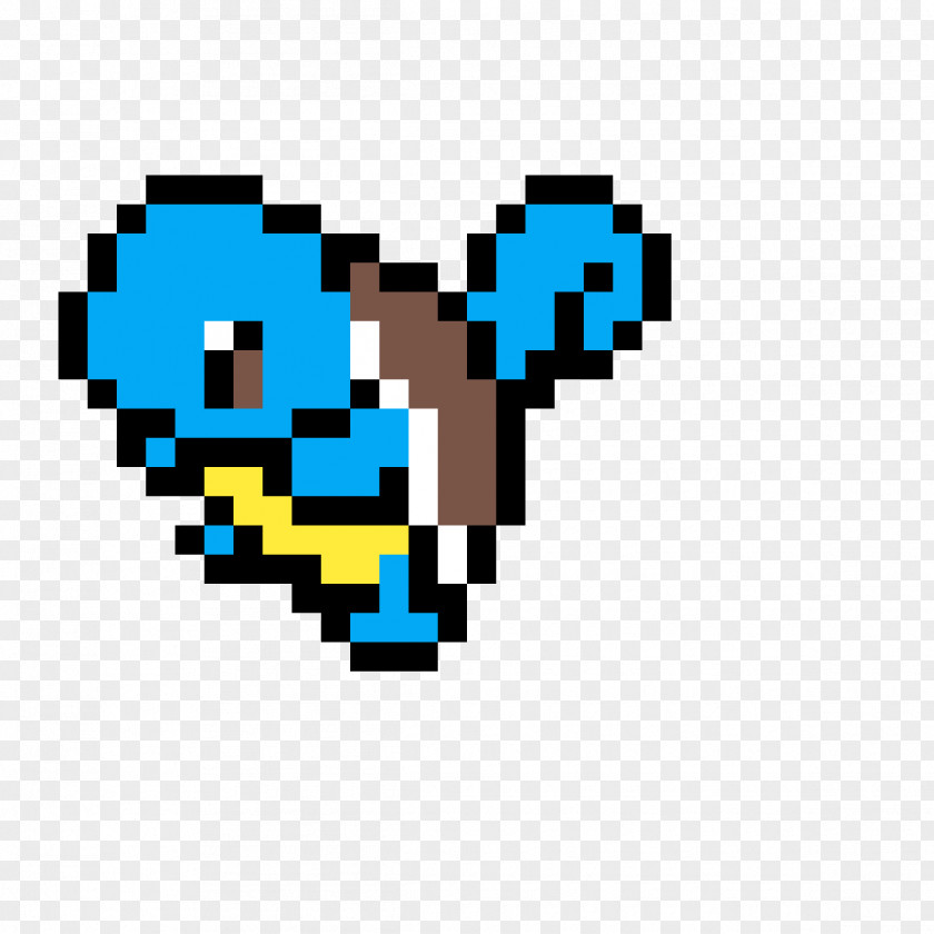 Minecraft Pikachu Pokémon Pixel Art Squirtle PNG
