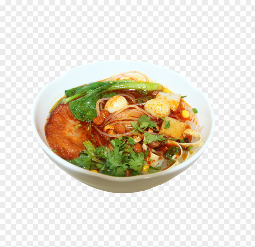 Quail Eggs In Kind Spicy Rice Noodles Poke Food Bowl Egg Oil PNG