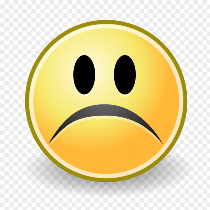 Smiley Sadness Clip Art PNG