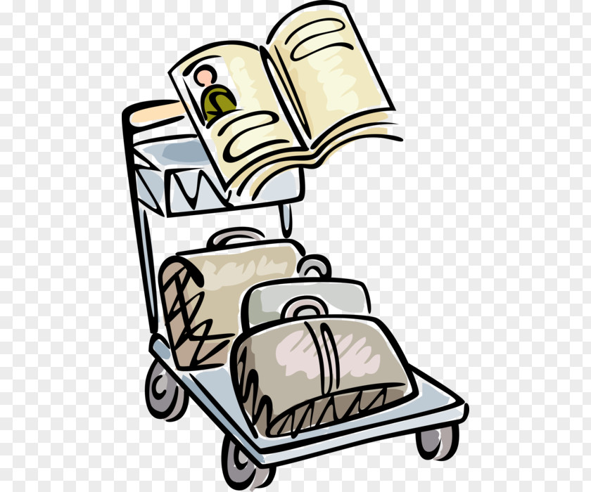 Suitcase Clip Art Baggage Cart Handler PNG