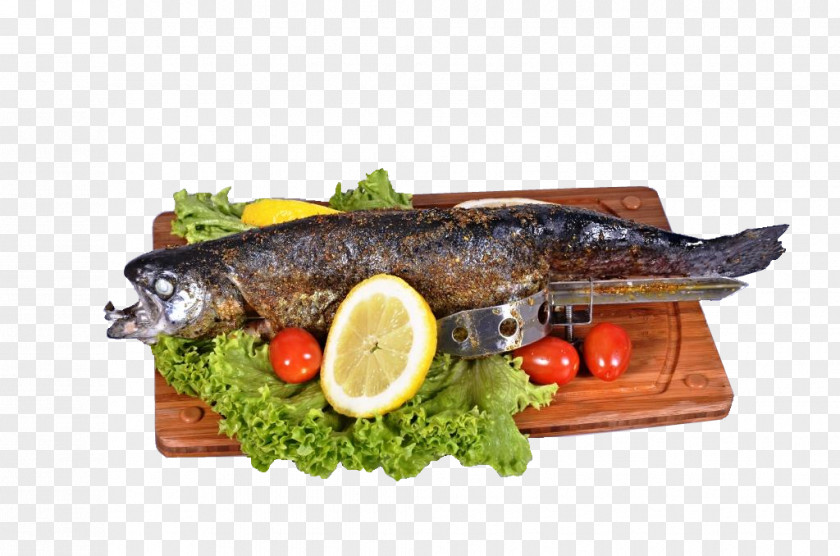 Barbecue Pacific Saury Grilling Fish Dish PNG