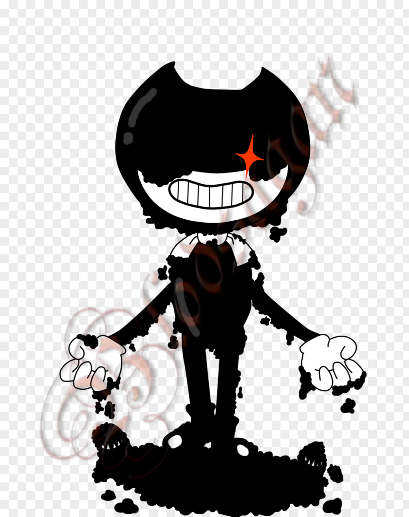 Bendy And The Ink Machine Digital Art Fan Drawing PNG