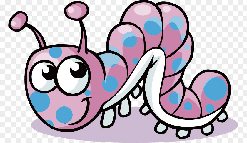 Caterpillar Worm PNG