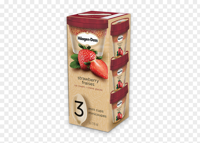 Ice Cream Strawberry Häagen-Dazs Flavor Amorodo PNG