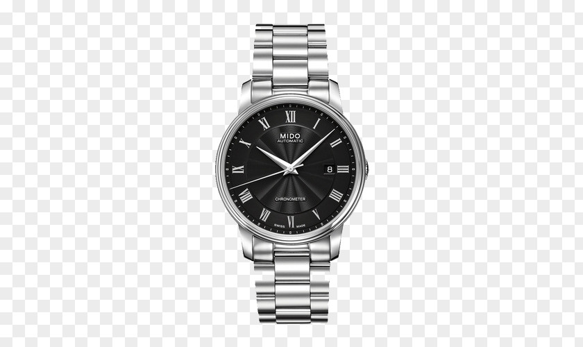 Mido Watches Baroncelli Automatic Watch Chronometer Strap PNG