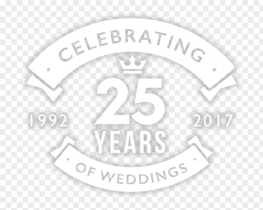 25 Years Anniversary Logo Brand Emblem Line Material PNG