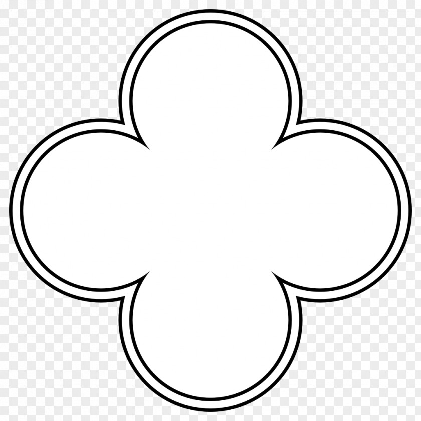 Clover Quatrefoil Shape Architecture 99% Invisible PNG