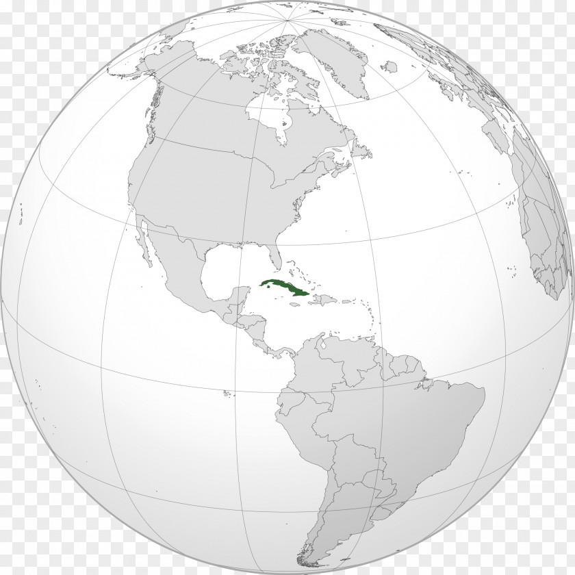 Cuba Havana Isla De La Juventud World Map Geography Of PNG
