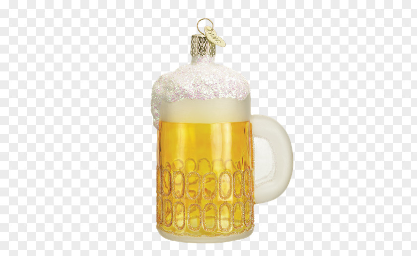 Glittering And Translucent Pabst Mansion Beer Moscow Mule Christmas Ornament PNG