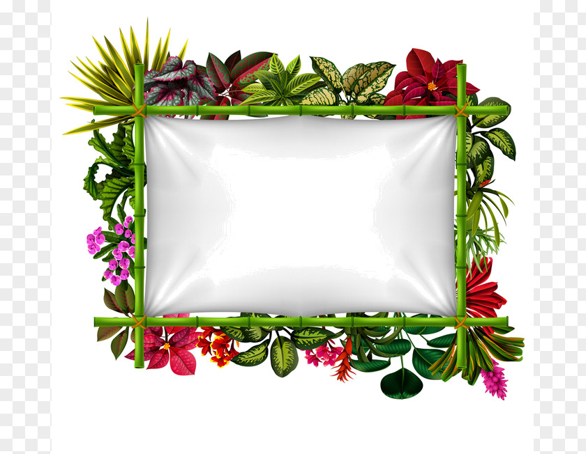 Interior Design Shrub Picture Frame PNG