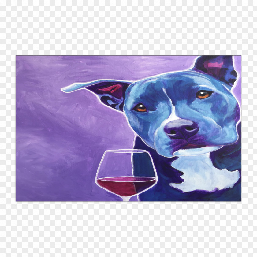 Posters Cosmetics Dog Breed Painting Wine Art PNG