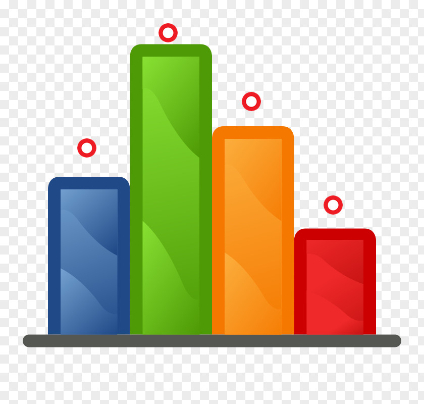 Rectangle Bar Chart Graph Of A Function Clip Art PNG