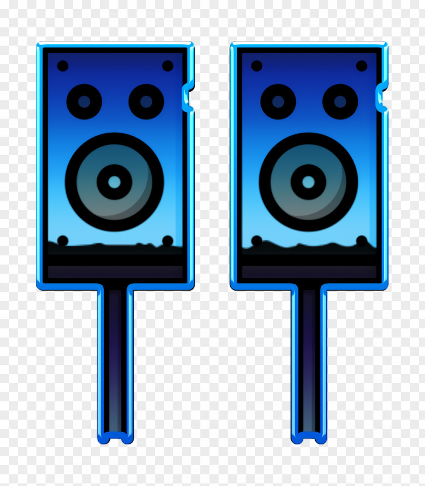 Speaker Icon Night Party PNG
