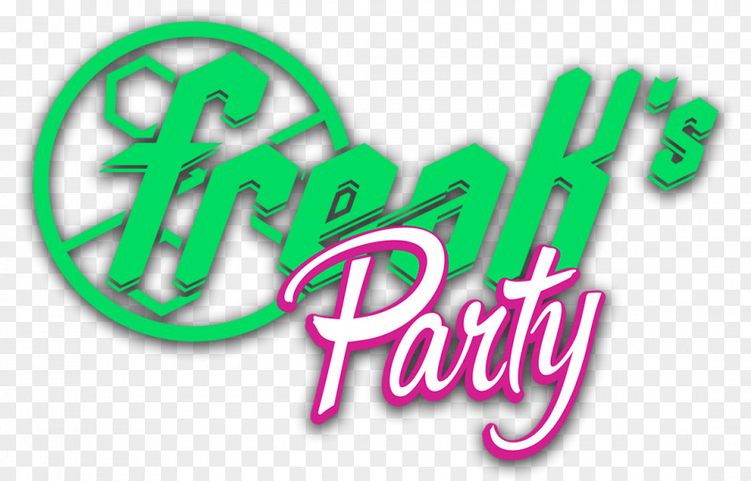 Summer Party Logo Brand Green Font PNG