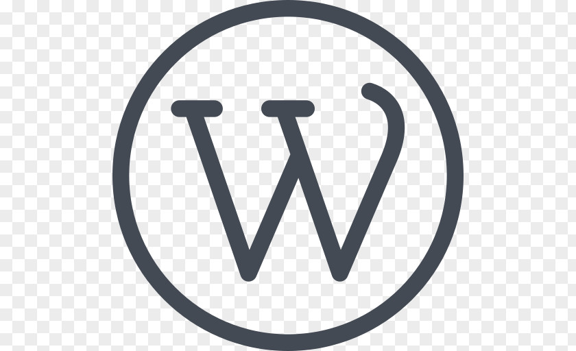 Wordpress Icon Logo Organization Font Product Design PNG