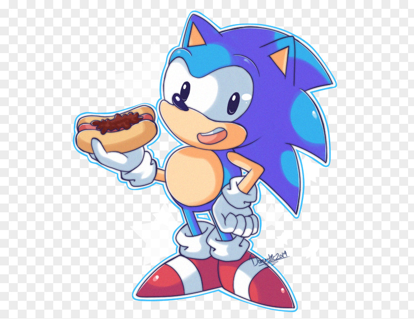 I Hate Sonic The Hedgehog Chili Con Carne Dog Drive-In Classic Collection PNG