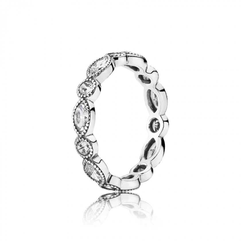 Jewellery Cubic Zirconia Pandora Eternity Ring PNG