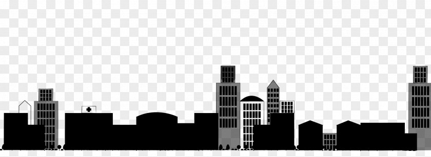 M Skyscraper Brand Metropolitan Area Black & White PNG