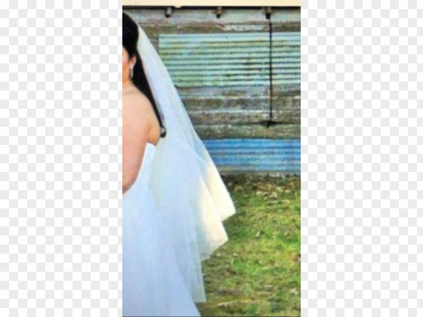 White Veil Wedding Dress Bride Gown PNG