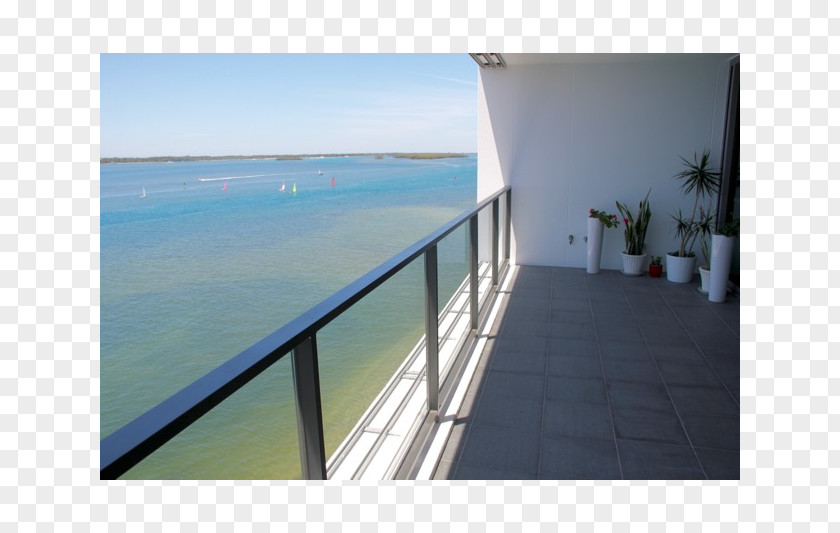 Window Sea Apartment Property Handrail PNG